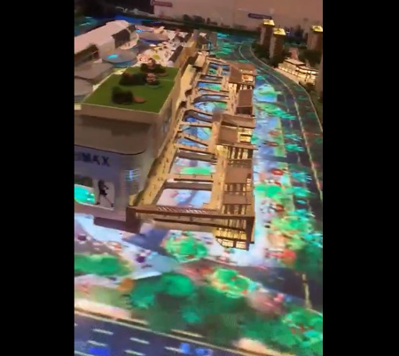 全彩LED景观模型
